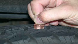 Checking Tire Tread
